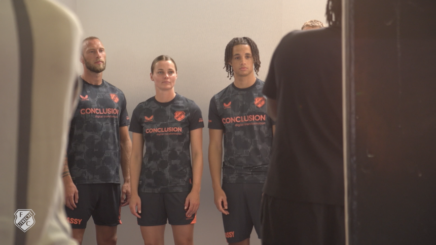 Fotoshoot uittenue 2024/2025 | BEHIND THE SCENES