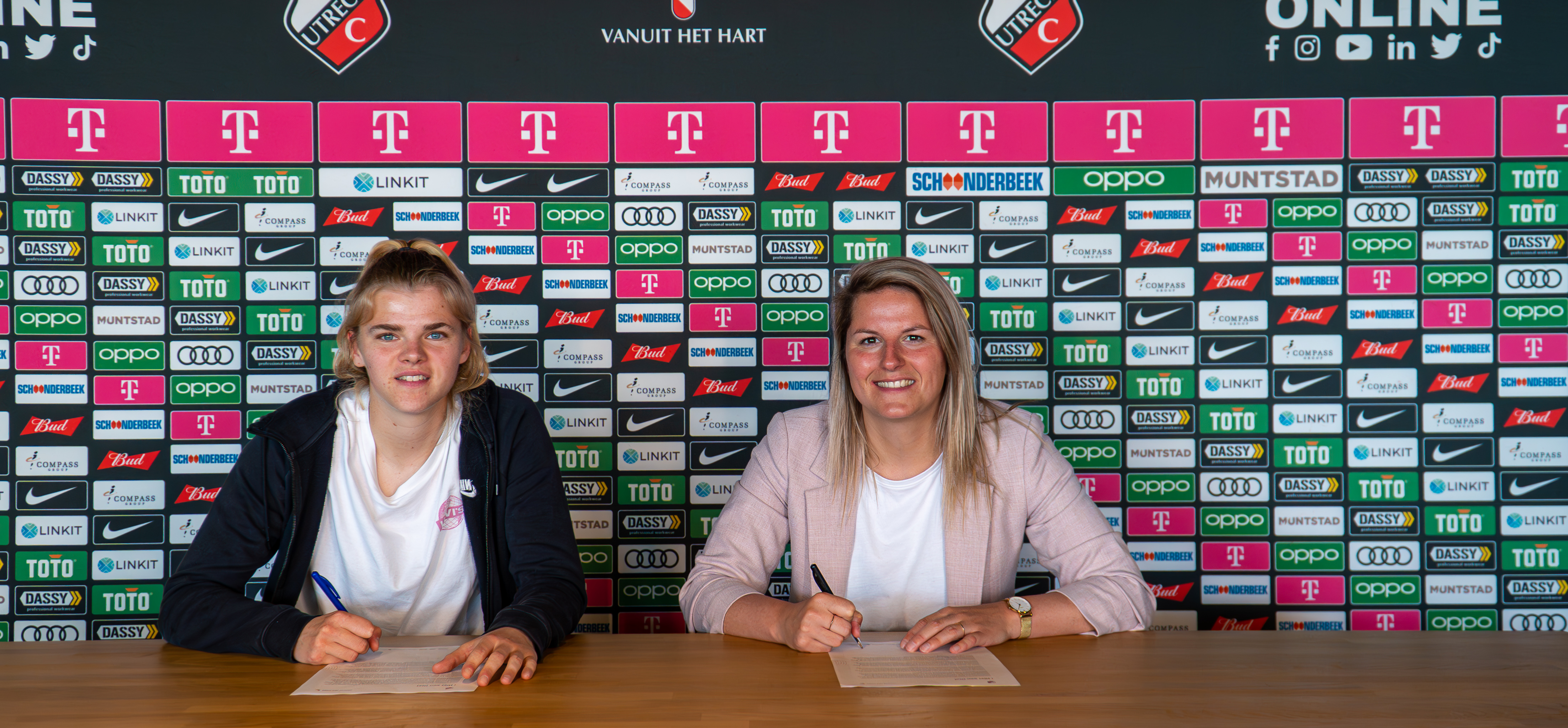 Andermaal aanwinst FC Utrecht Vrouwen: Dieke van Straten vastgelegd