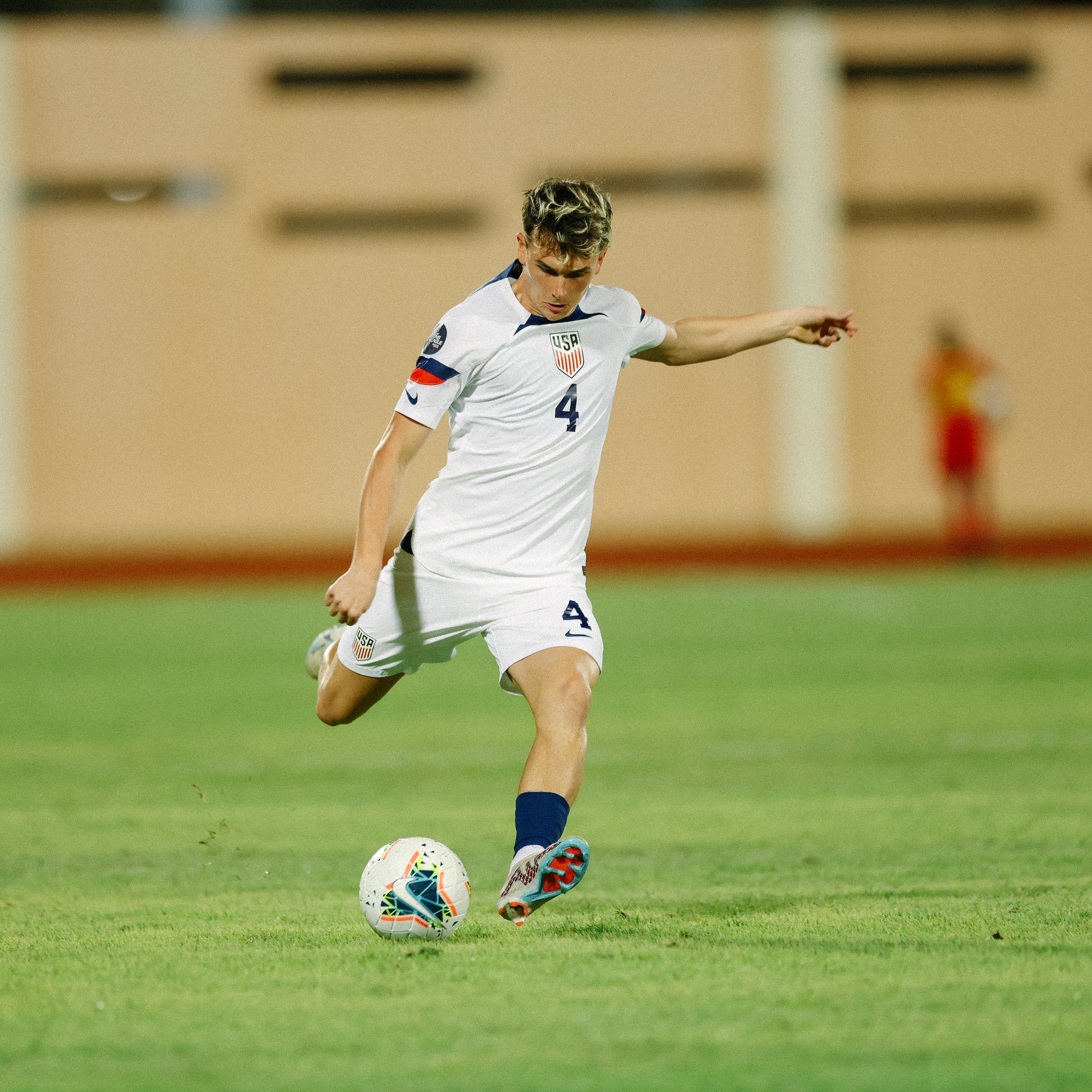 Taylor Booth debuteert in nationale ploeg Verenigde Staten