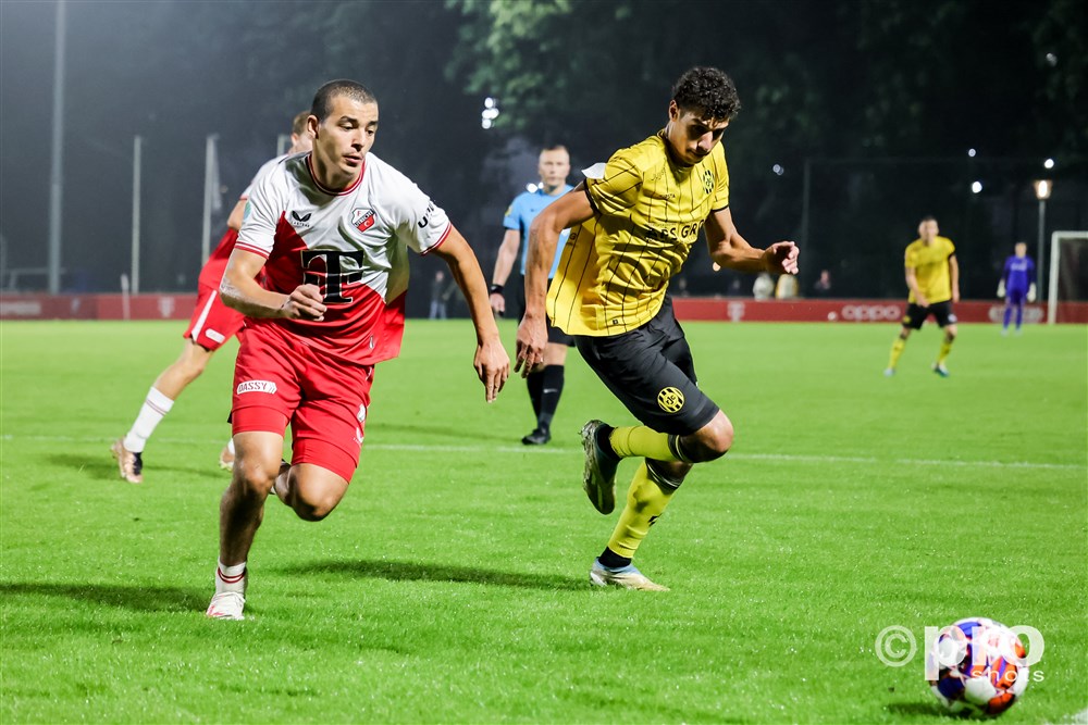 Beloftenploeg hervat competitie in Dordrecht