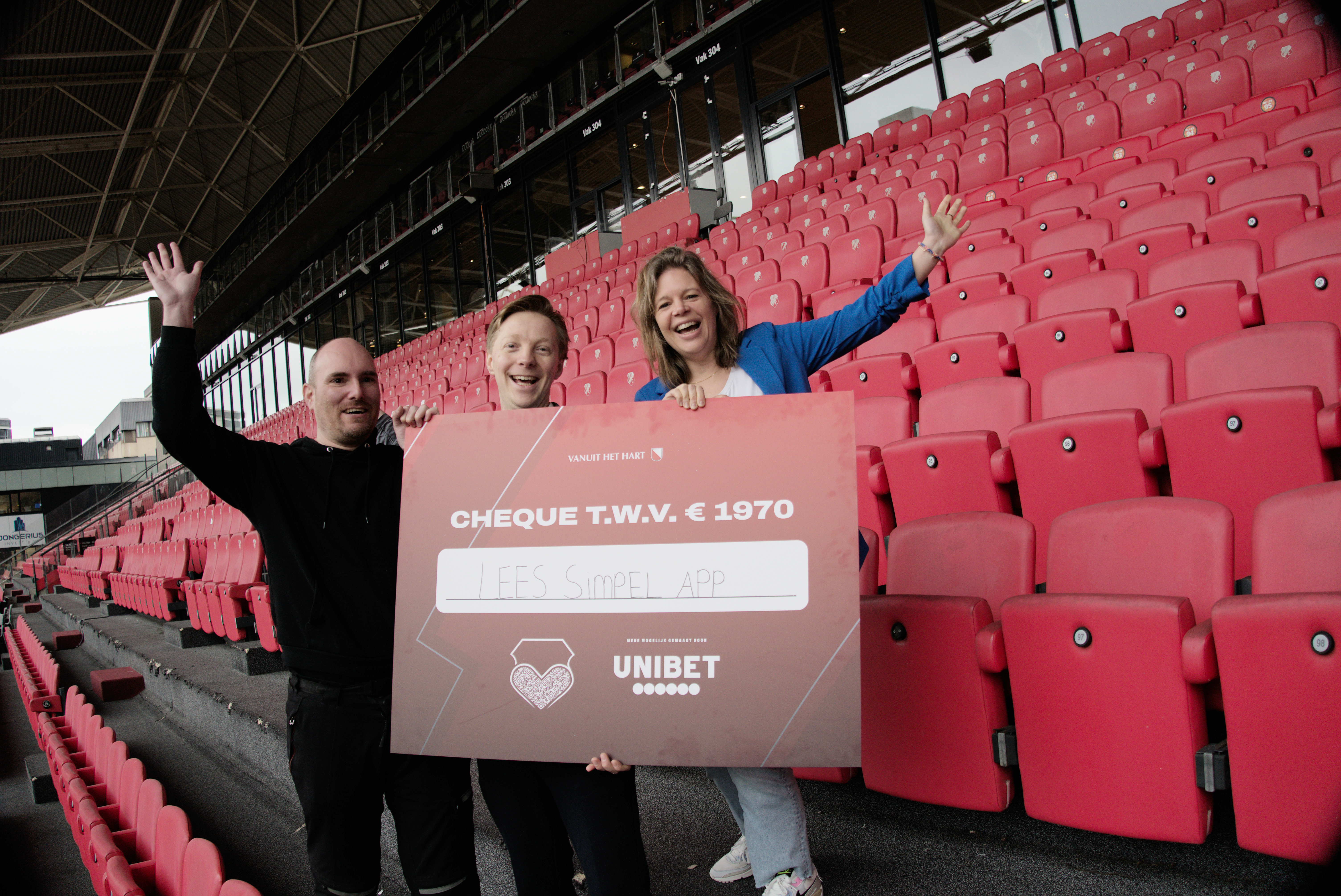 FC Utrecht Fonds ondersteunt Lees Simpel App