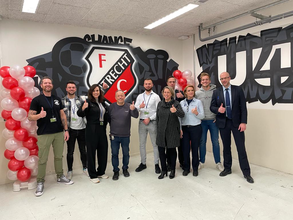 FC Utrecht U4U-werkzaal geopend in PI Nieuwegein
