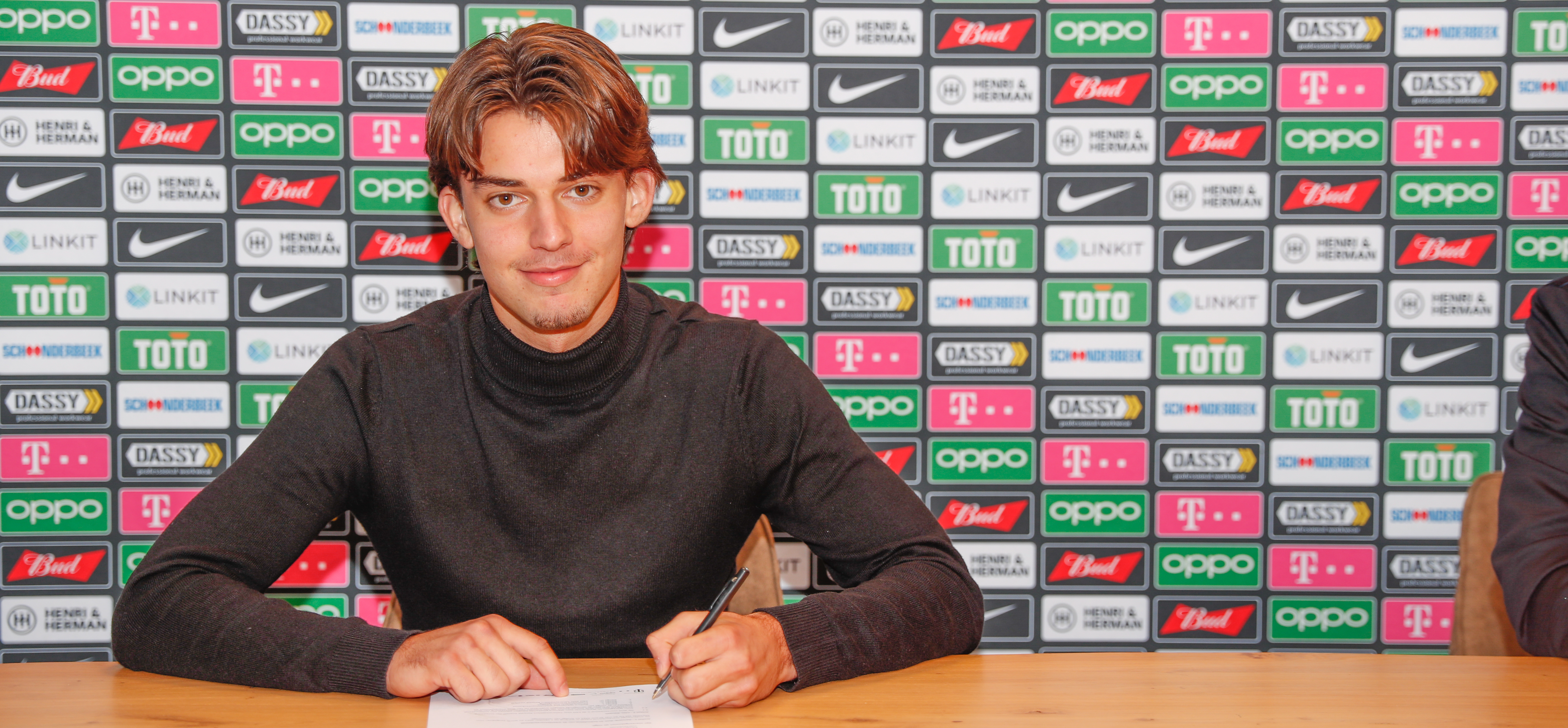 Wessel Kooy tekent eerste profcontract