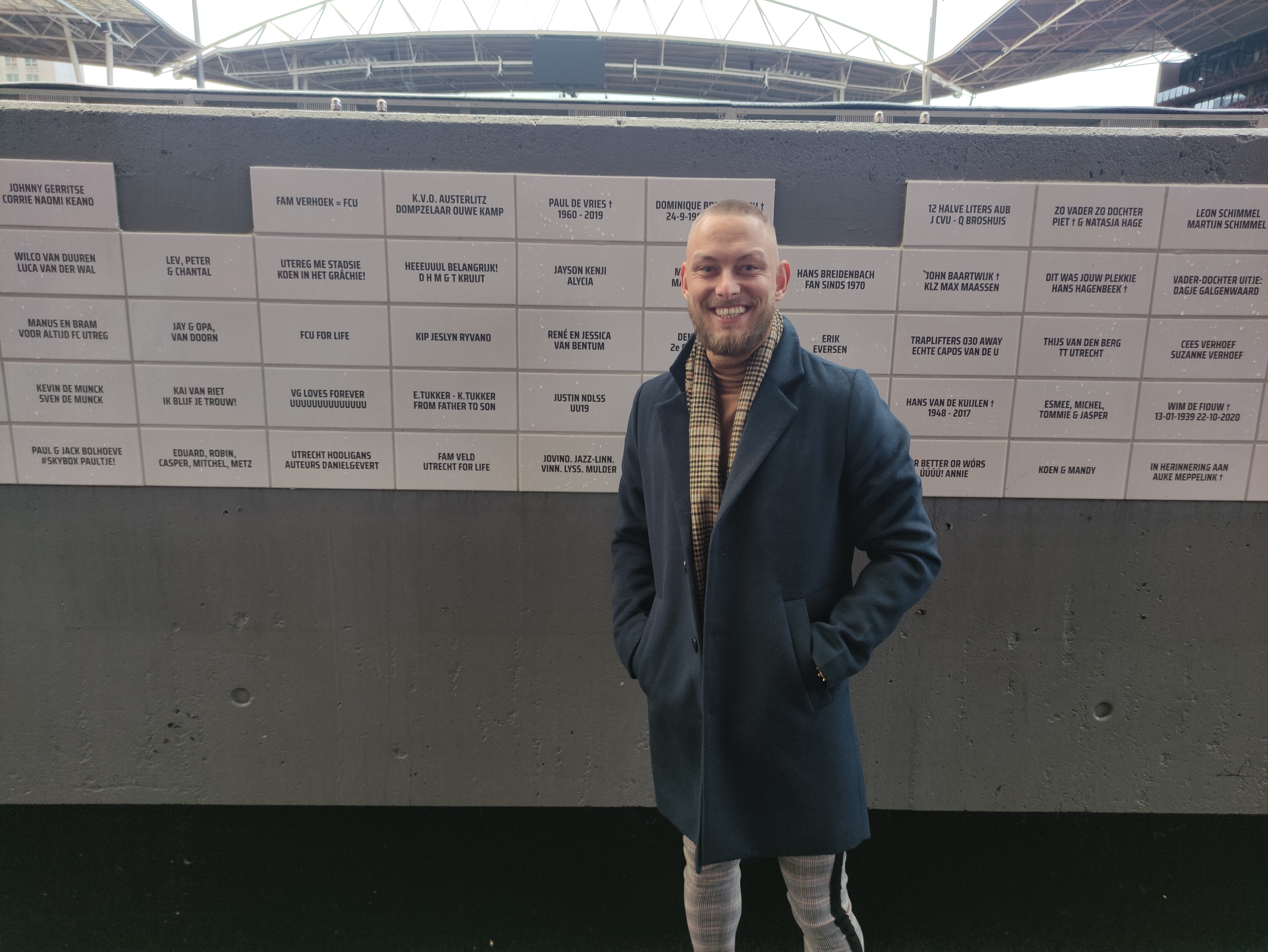 'Zijn eigen plekje voor de Bunnikside, dat verdient hij'