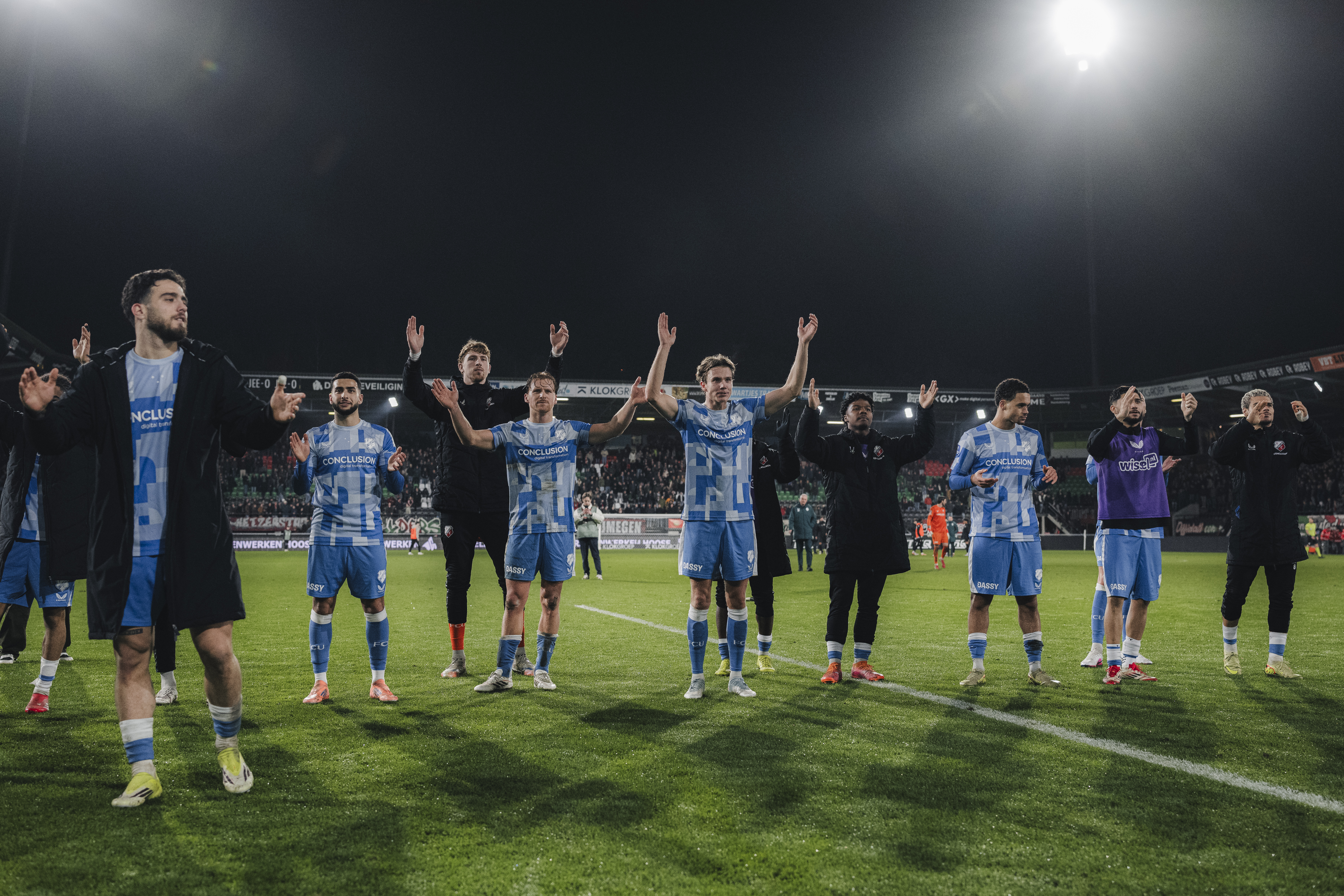 FC Utrecht pakt volle buit in Nijmegen