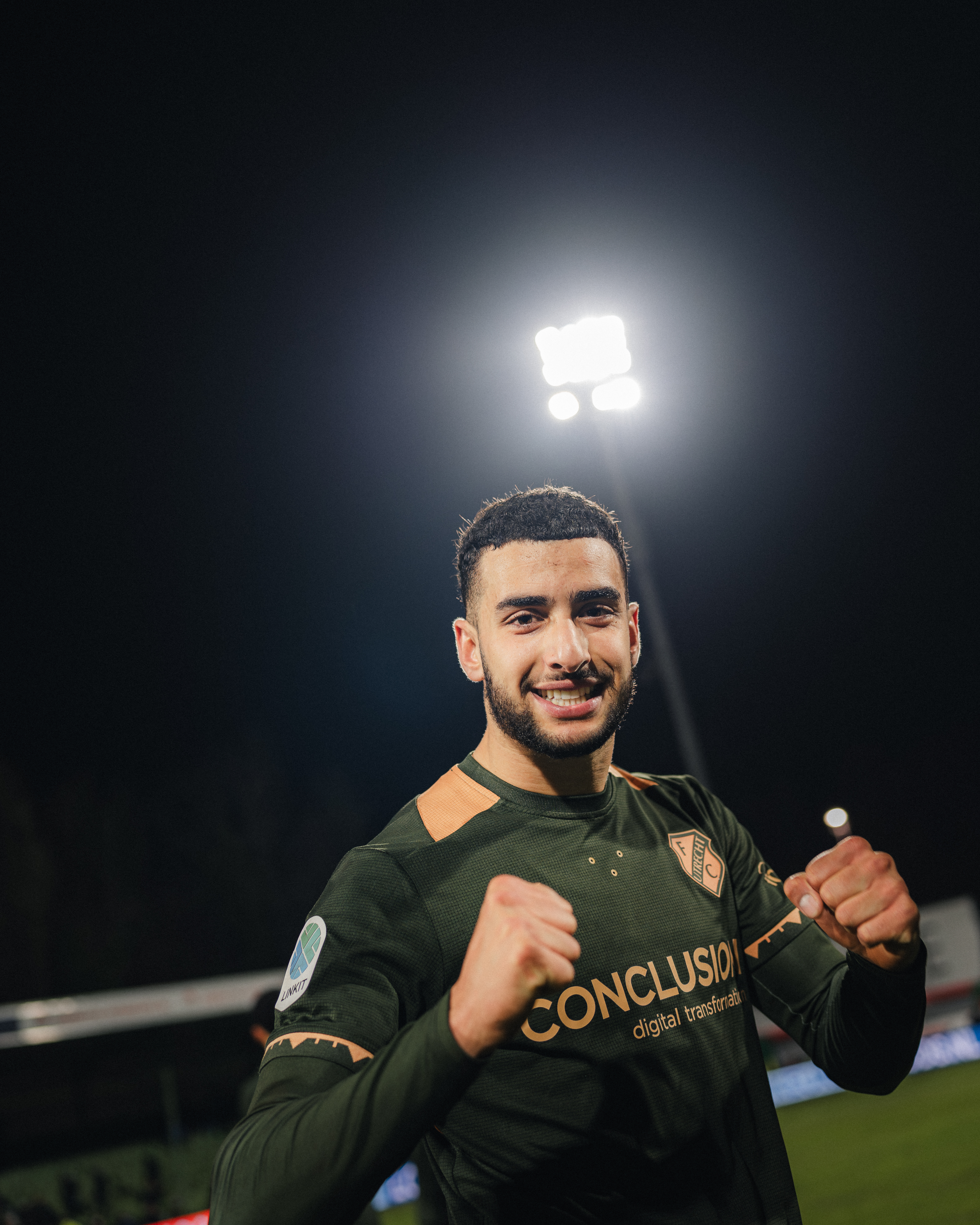 Optie gelicht: Oualid Agougil langer bij FC Utrecht