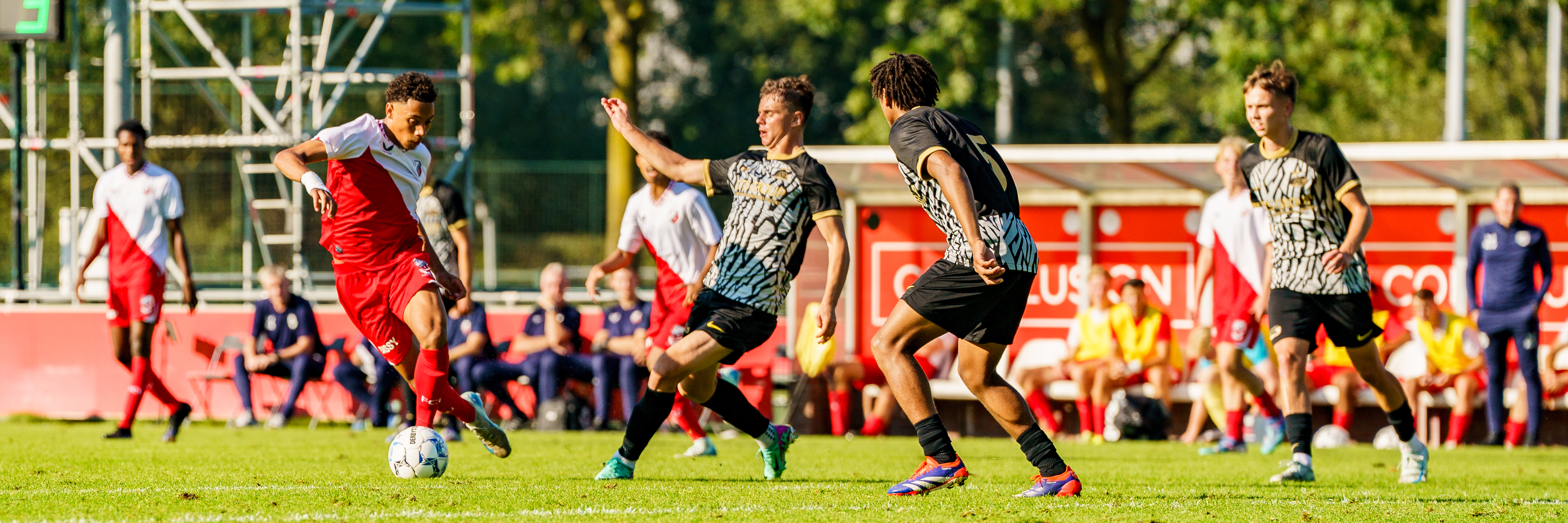 Wedstrijd van de Week: Doelpuntrijk gelijkspel voor FC Utrecht O19
