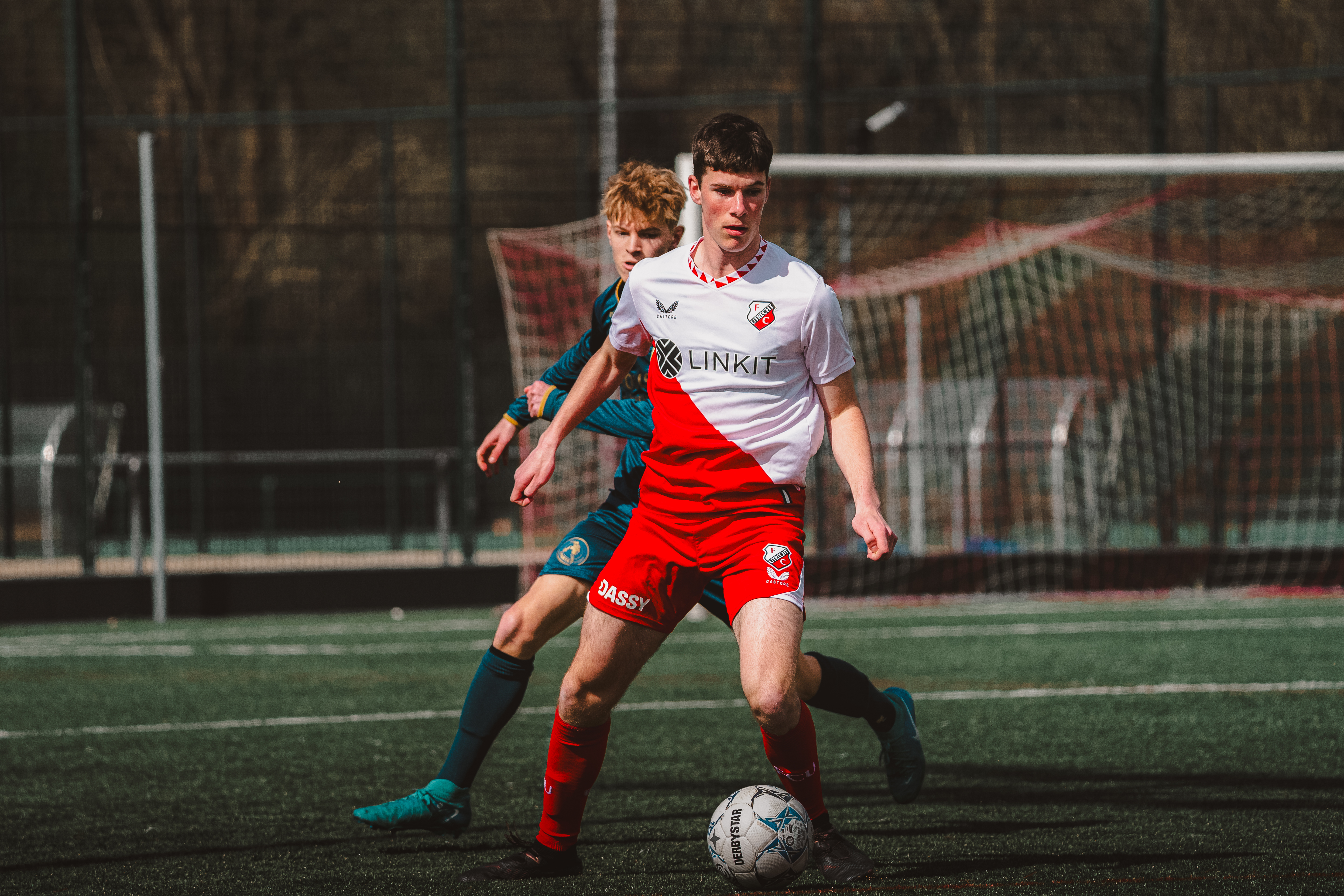 Adam Attallihi, Driss Laaouina en Nick de Vos op pad met Oranje Onder 16