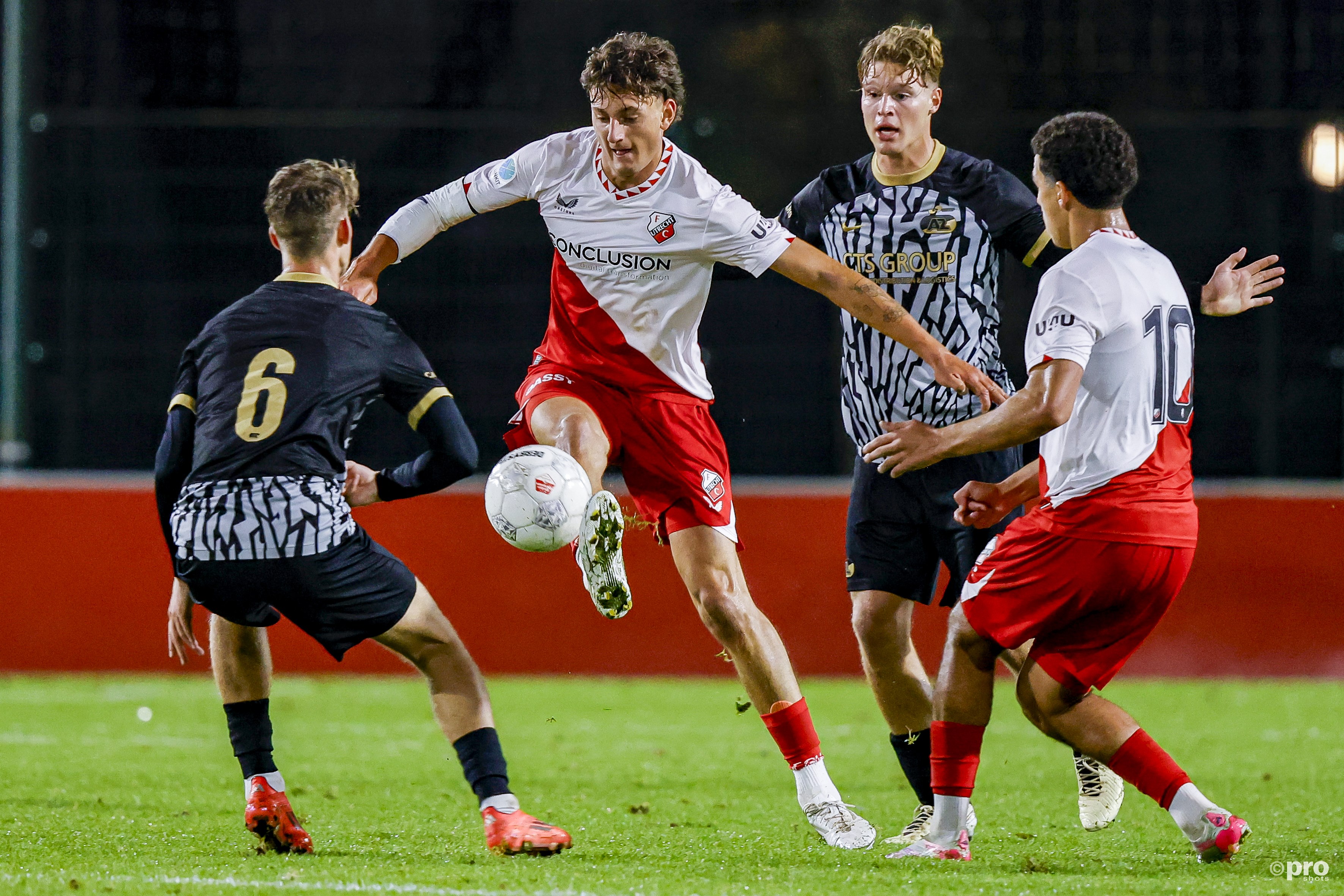 Nipte nederlaag voor Jong FC Utrecht