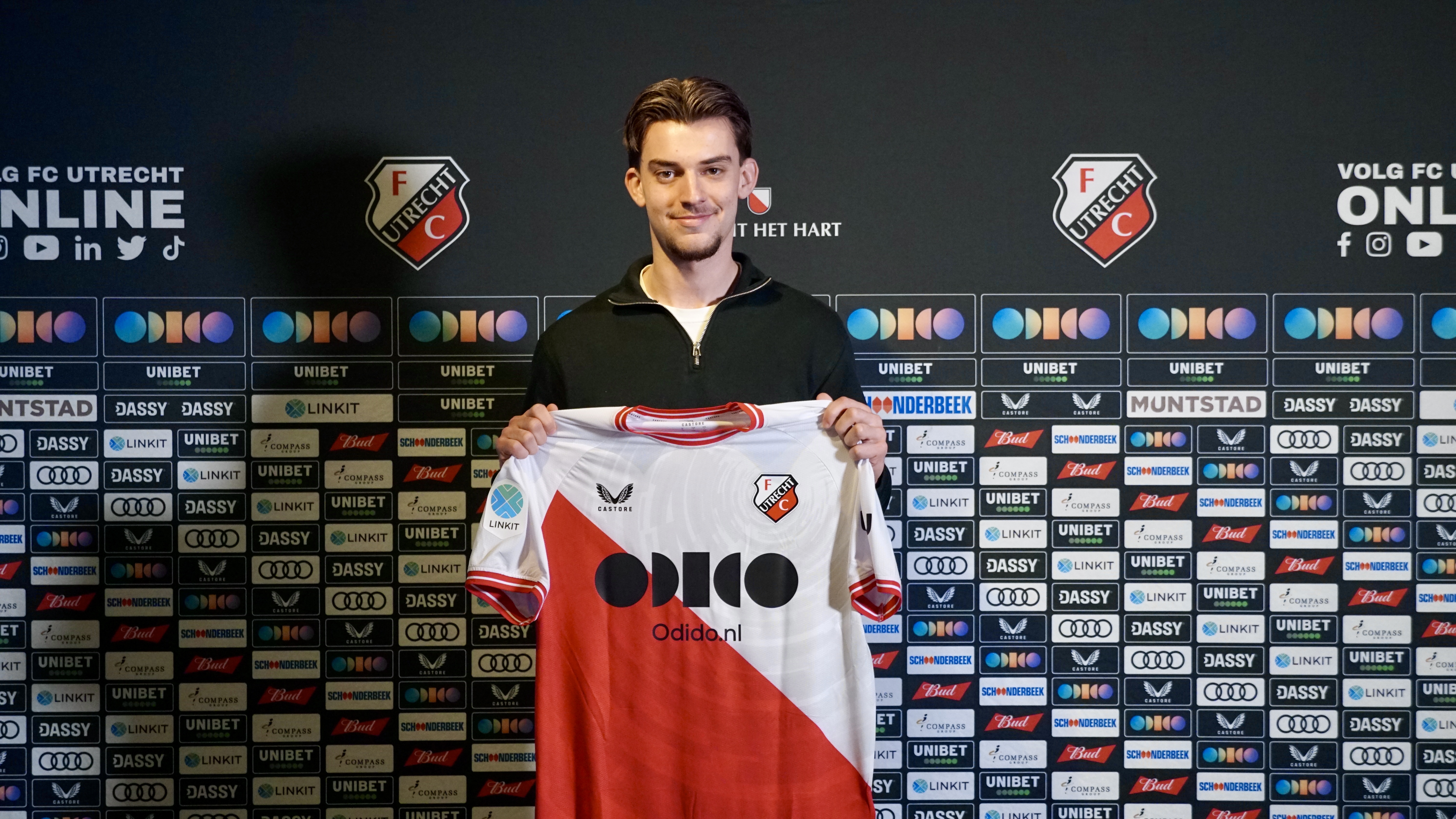 Contractverlenging: Wessel Kooy langer bij FC Utrecht