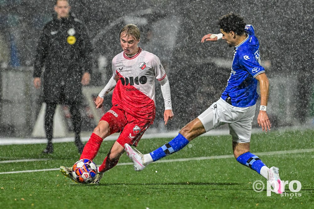 Willem II-uit: Jong FC Utrecht in actie in Tilburg