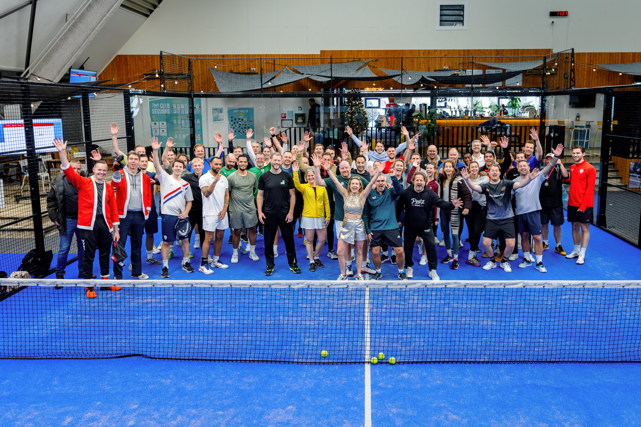 Peakz Padel x FC Utrecht: geslaagde kerstspecial vol sport en verbinding