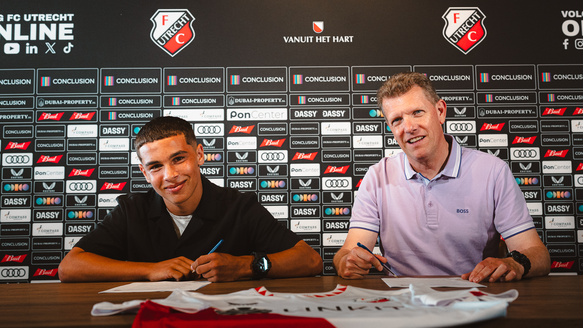 Driss Laaouina tekent eerste profcontract tot medio 2028