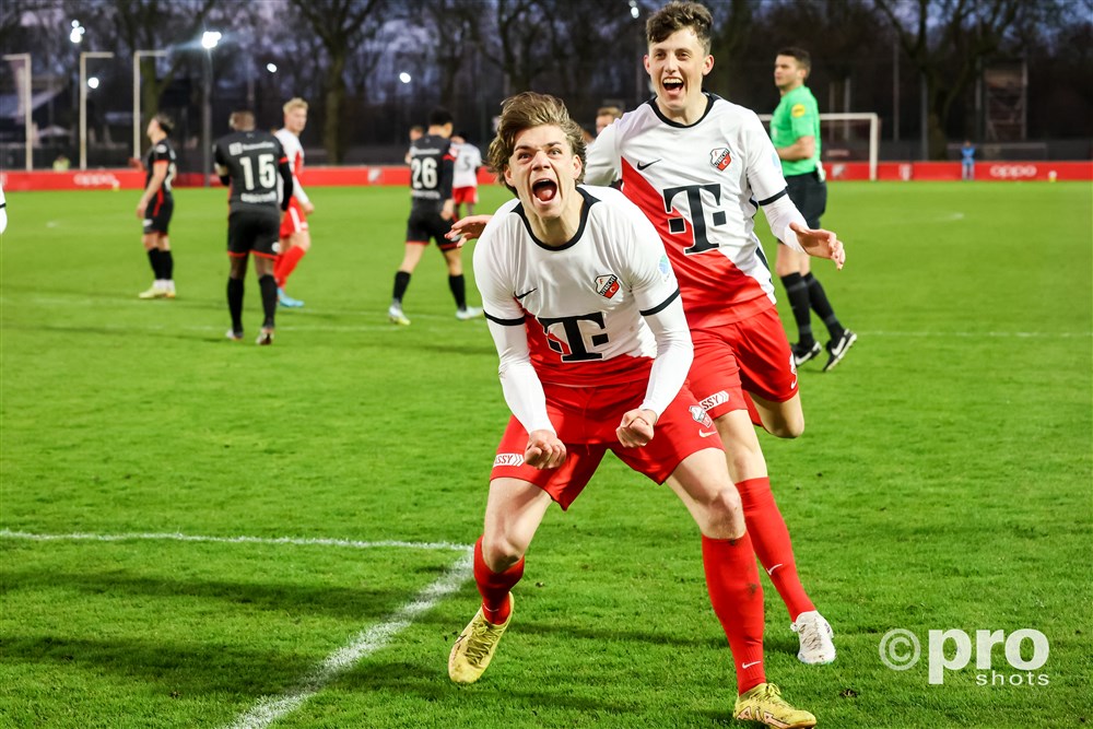 Jong FC Utrecht boekt verdiende overwinning tegen TOP Oss