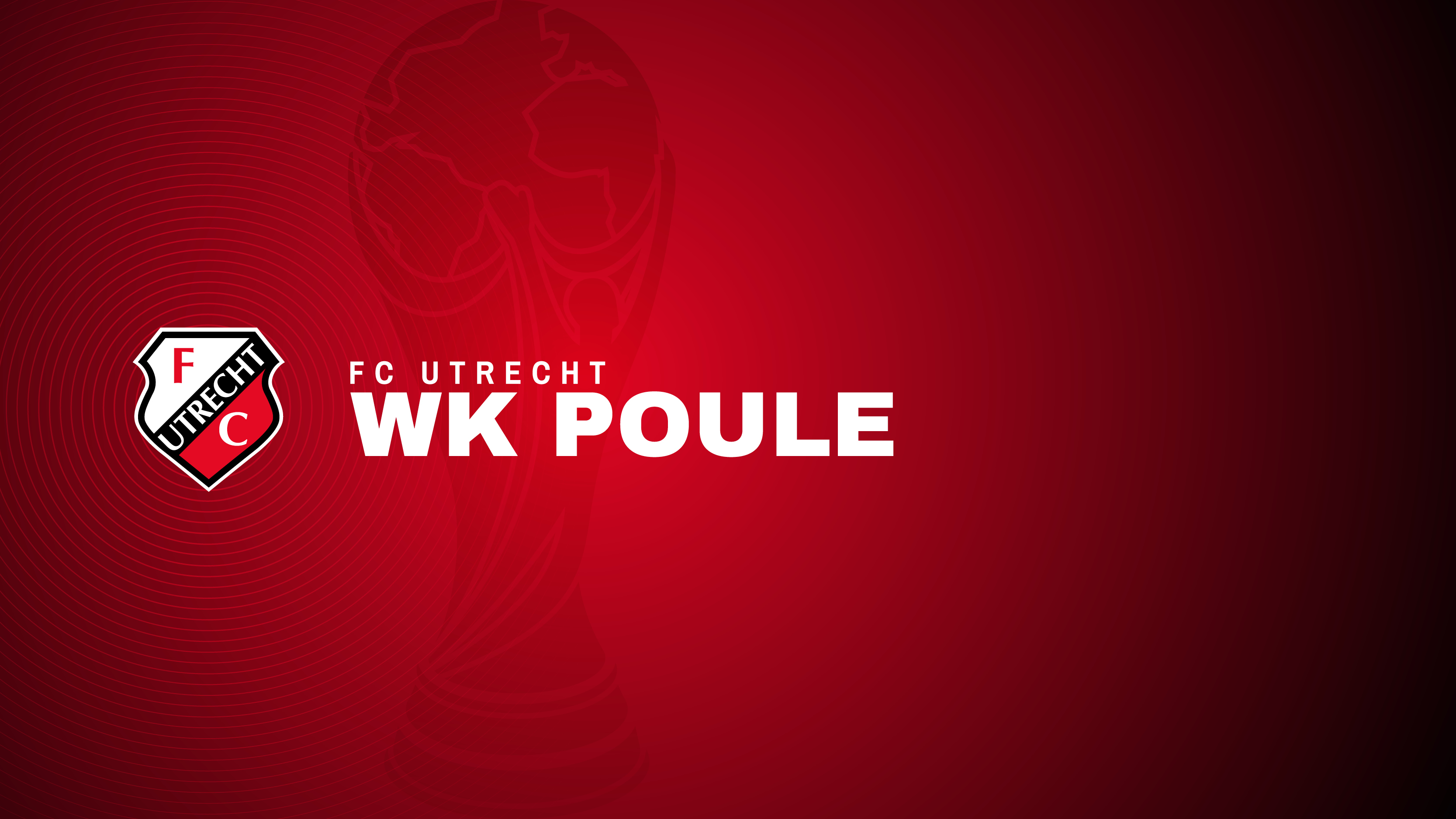 Doe mee aan de FC Utrecht WK Poule