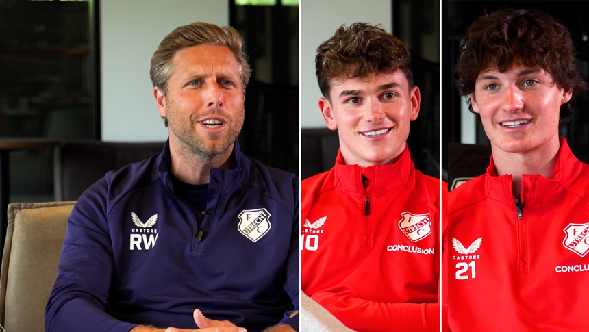 Taylor Booth, Paxten Aaronson en Roderick Weusthof over de Olympische Spelen | INTERVIEW