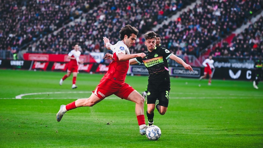 FC Utrecht onderuit tegen PSV
