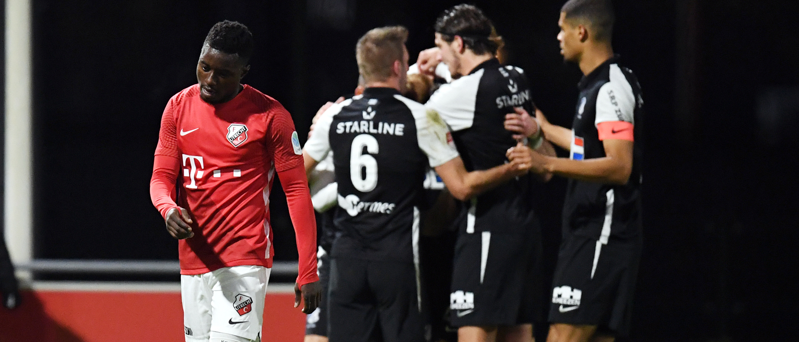 Pijnlijke avond voor beloftenploeg