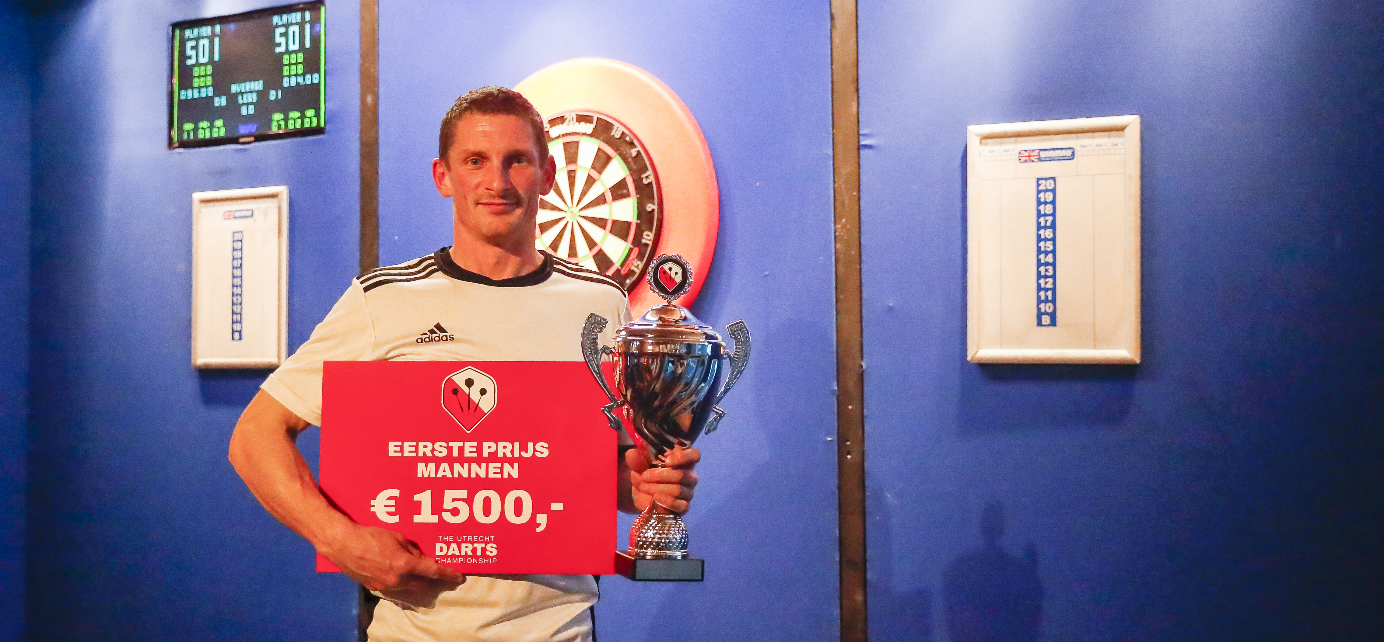 Mareno Michels wint The Utrecht Darts Championship