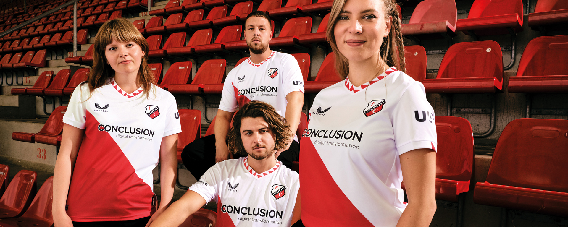 FC Utrecht en Castore introduceren nieuw thuistenue 2024/2025: Voor altijd UUUUU