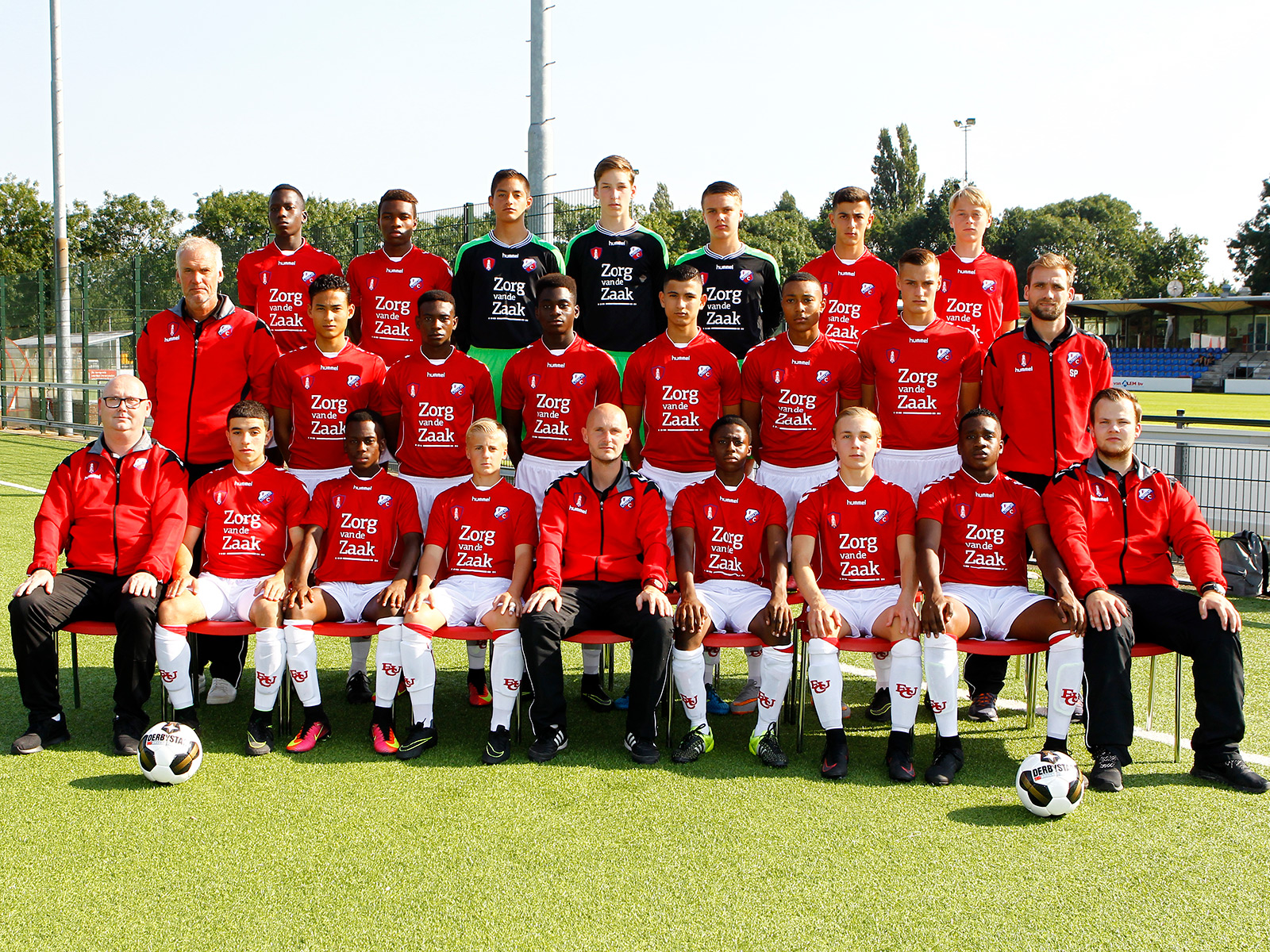 Inhaalrace FC Utrecht O16 net niet voldoende