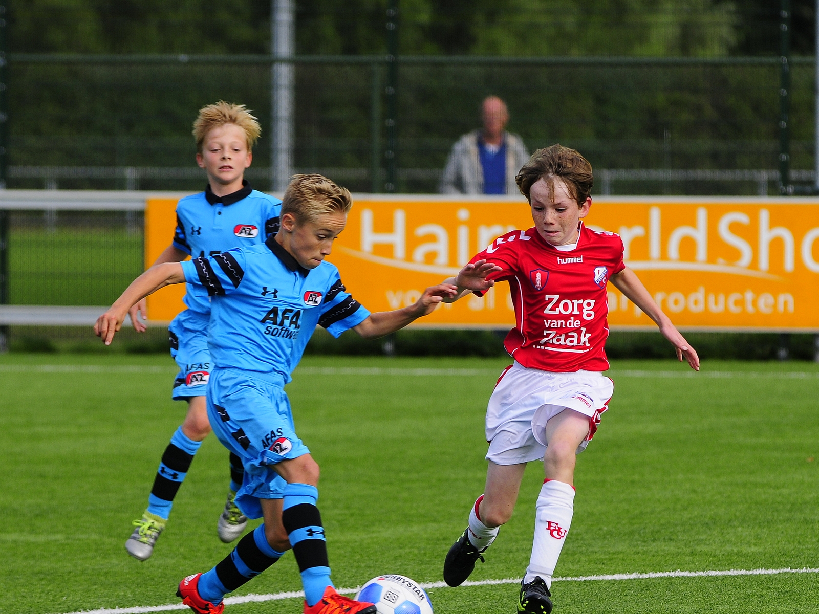 Veel doelpunten in Volendam