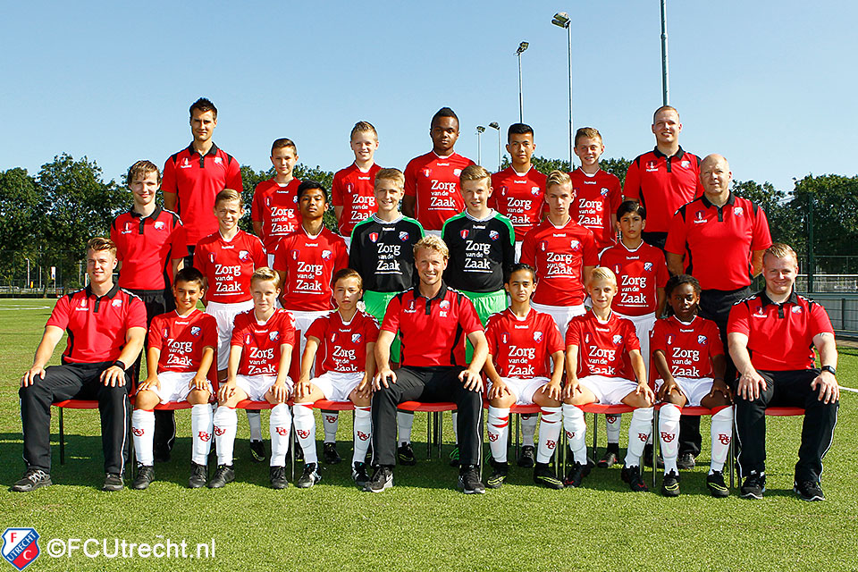 FC Utrecht O14 slaat vooral na rust toe