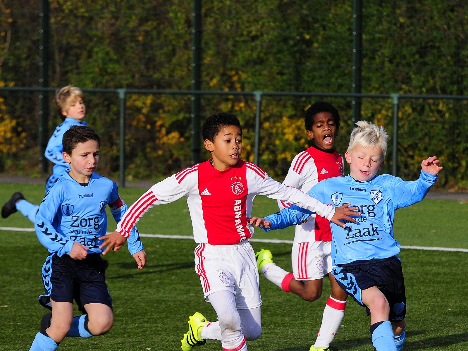 Lastige wedstrijd voor FC Utrecht O9