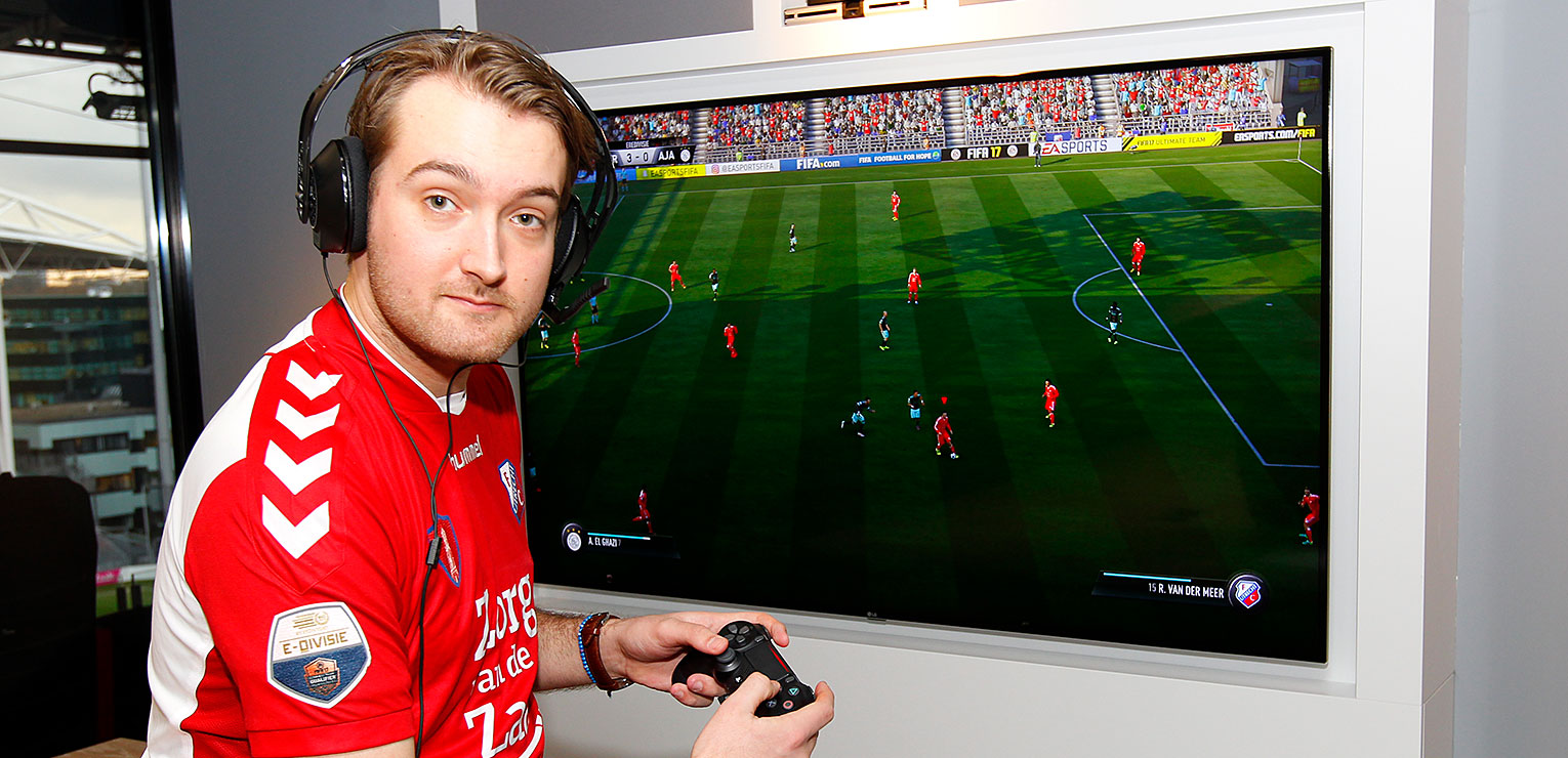 FC Utrecht heeft eerste E-Divisie driepunter te pakken