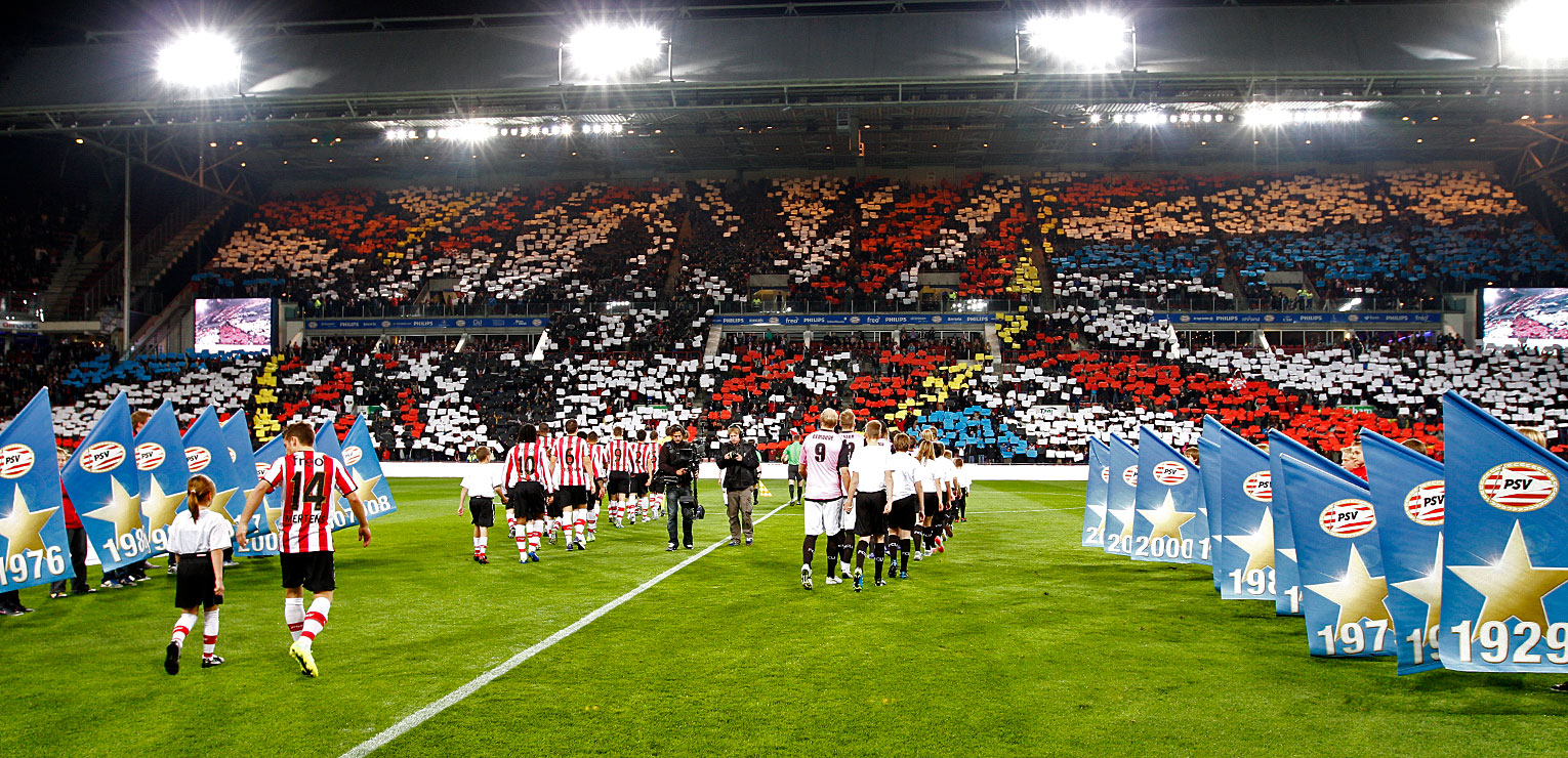 PSV-uit: bussen vertrekken om 16.15 uur
