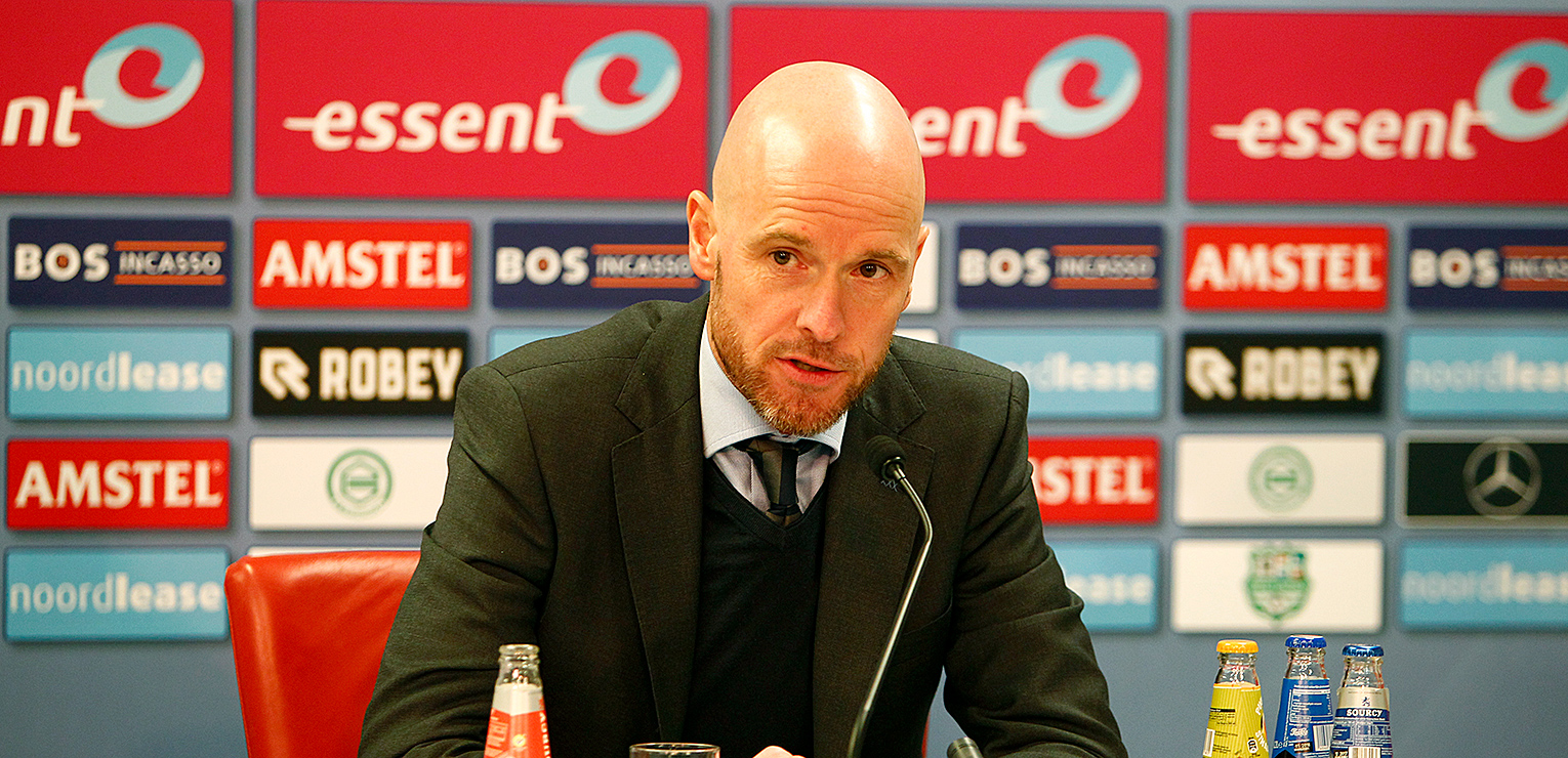 Ten Hag: 'De rug gerecht'