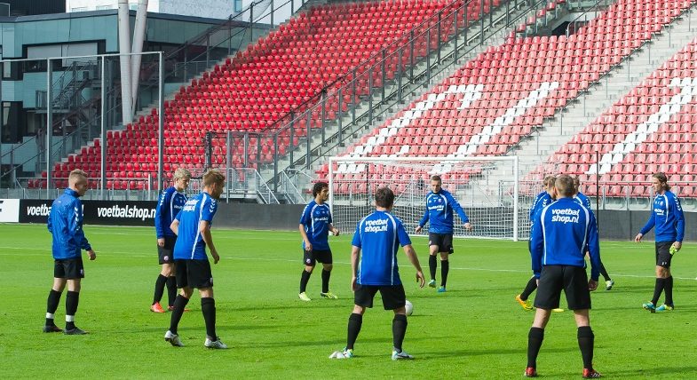 Zaterdagochtendtraining besloten in stadion