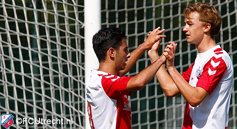 Gelijkspel FC Utrecht O19 in oefenduel