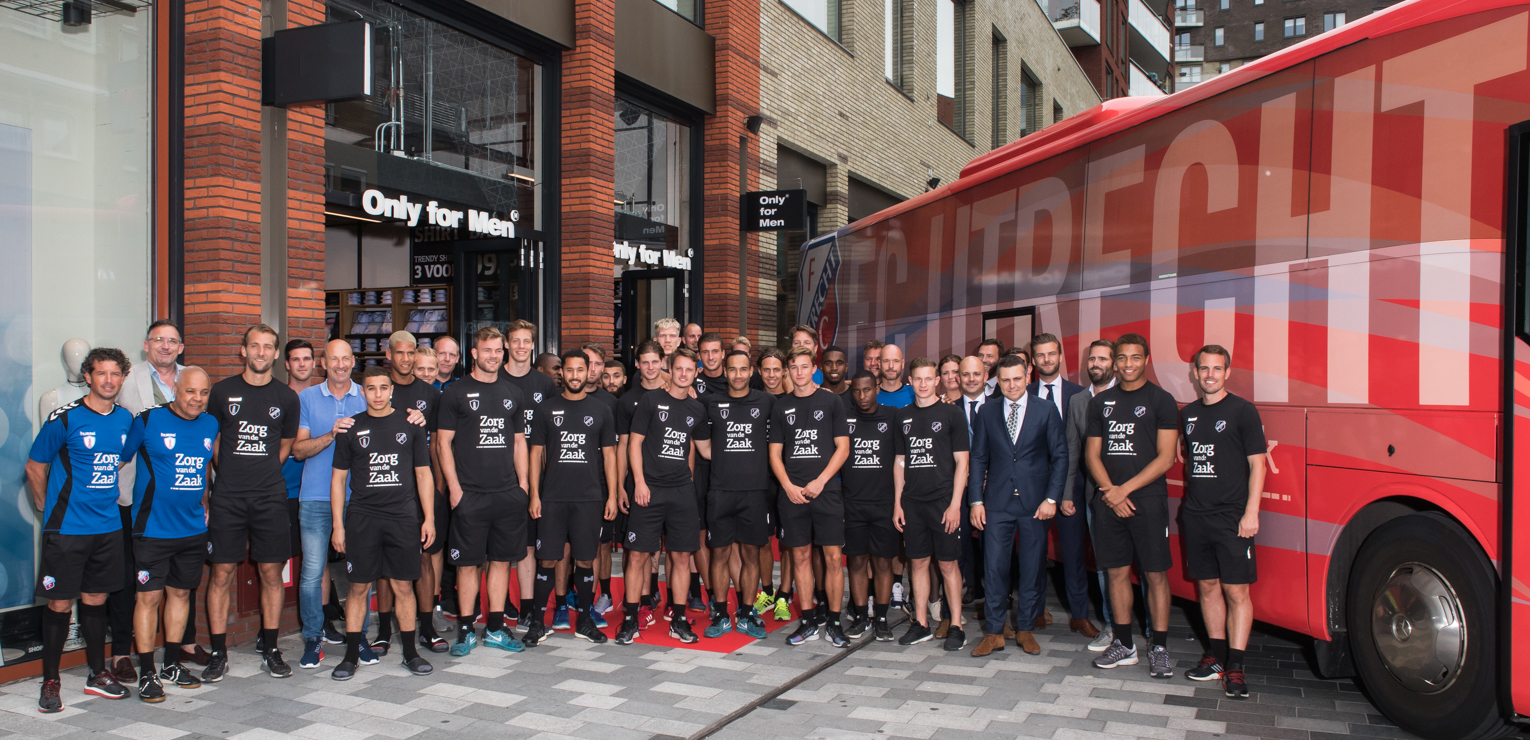 Only for Men nieuwe kledingpartner FC Utrecht