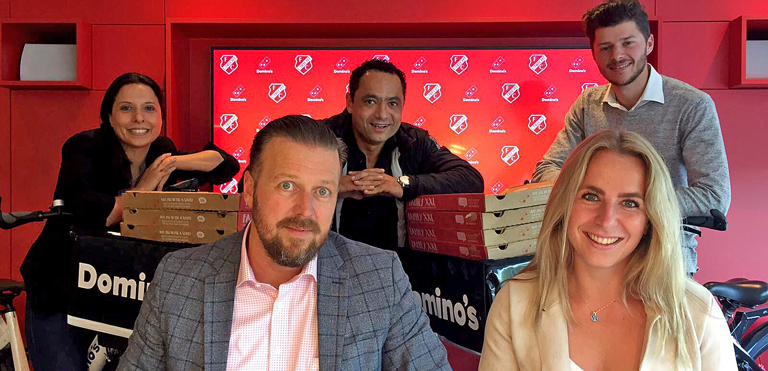 Domino’s wordt digitaal partner van FC Utrecht