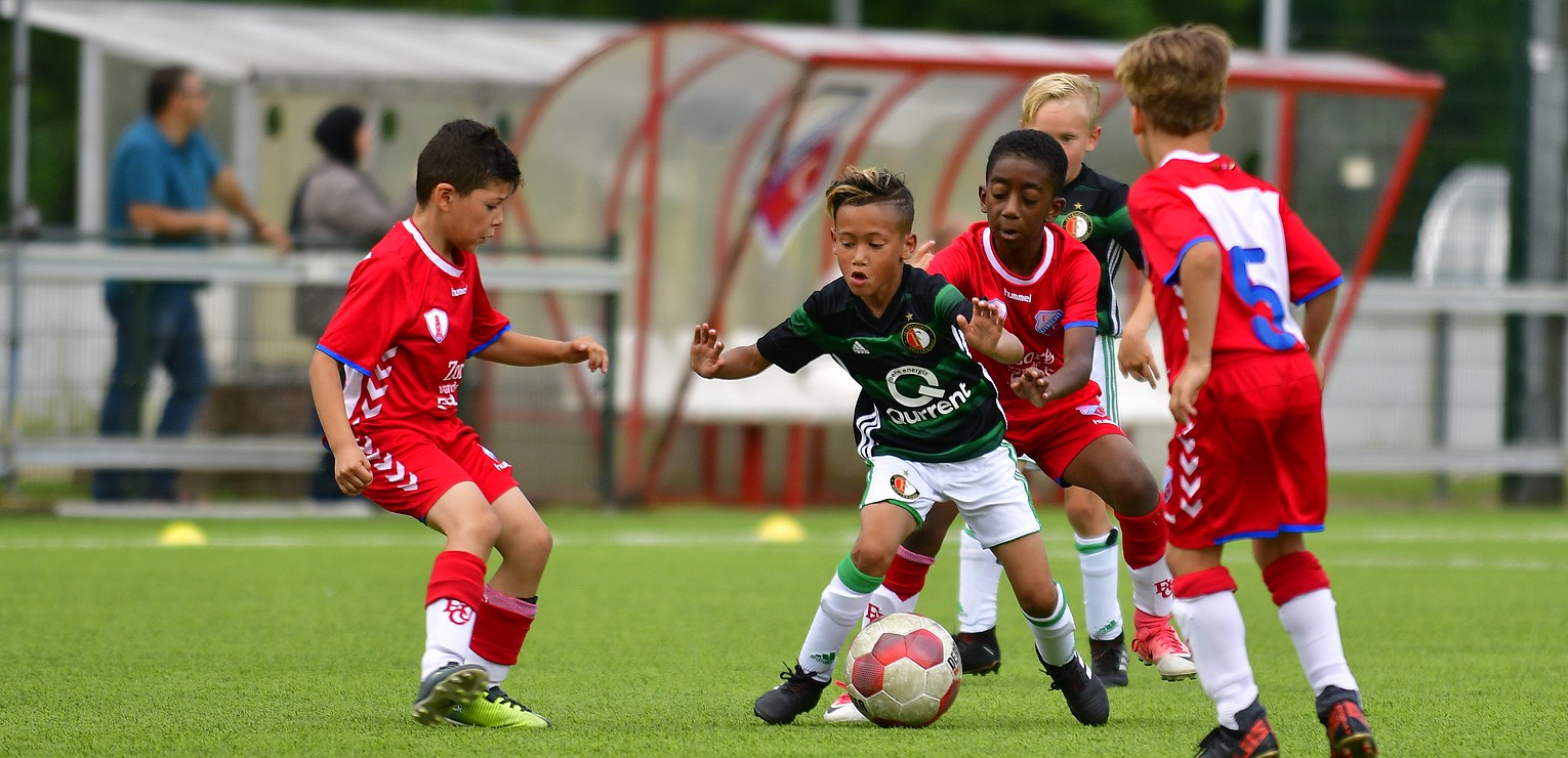 FC Utrecht O8 oefent tegen Feyenoord O7