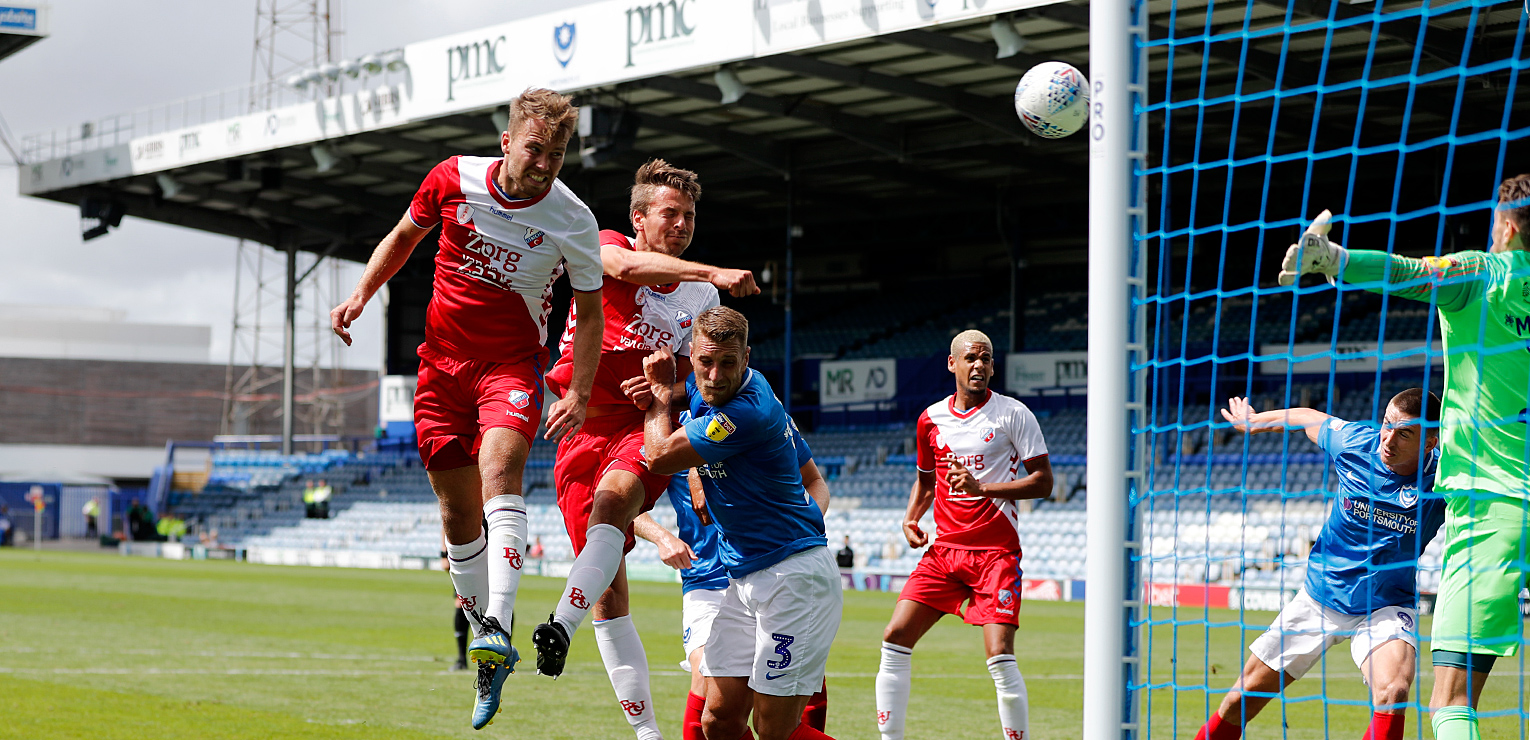 Gelijkspel tegen Portsmouth FC