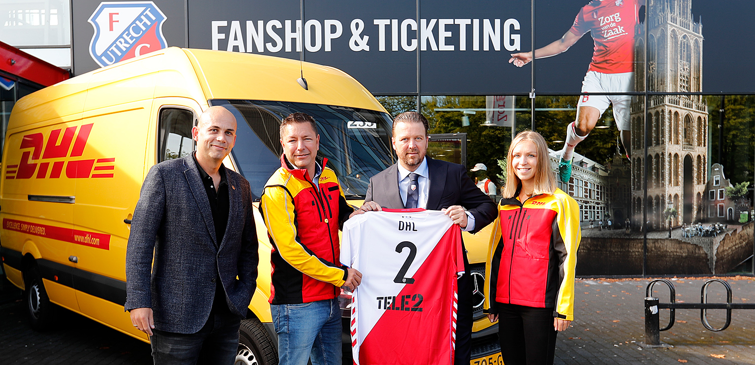 DHL nieuwe Logistiek Partner FC Utrecht