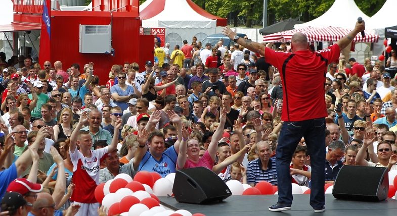 Vijf artiesten én DJ Pukkie naar FC Utrecht Open Dag