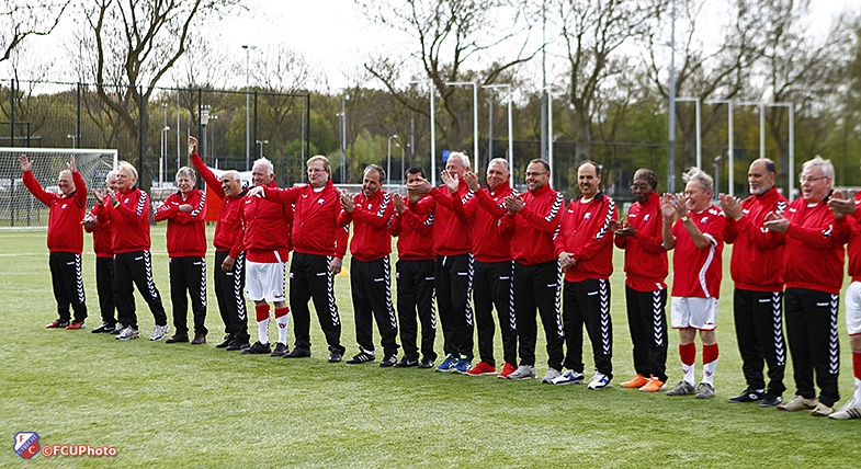 Zondag in actie: de FC Utrecht OldStars