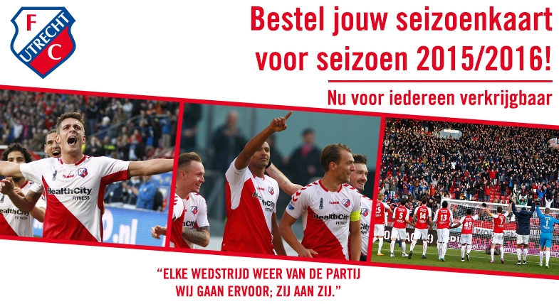 Vrije verkoop seizoenkaarten 2015/2016 van start