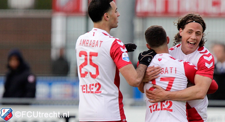 Jong FC Utrecht haalt uit
