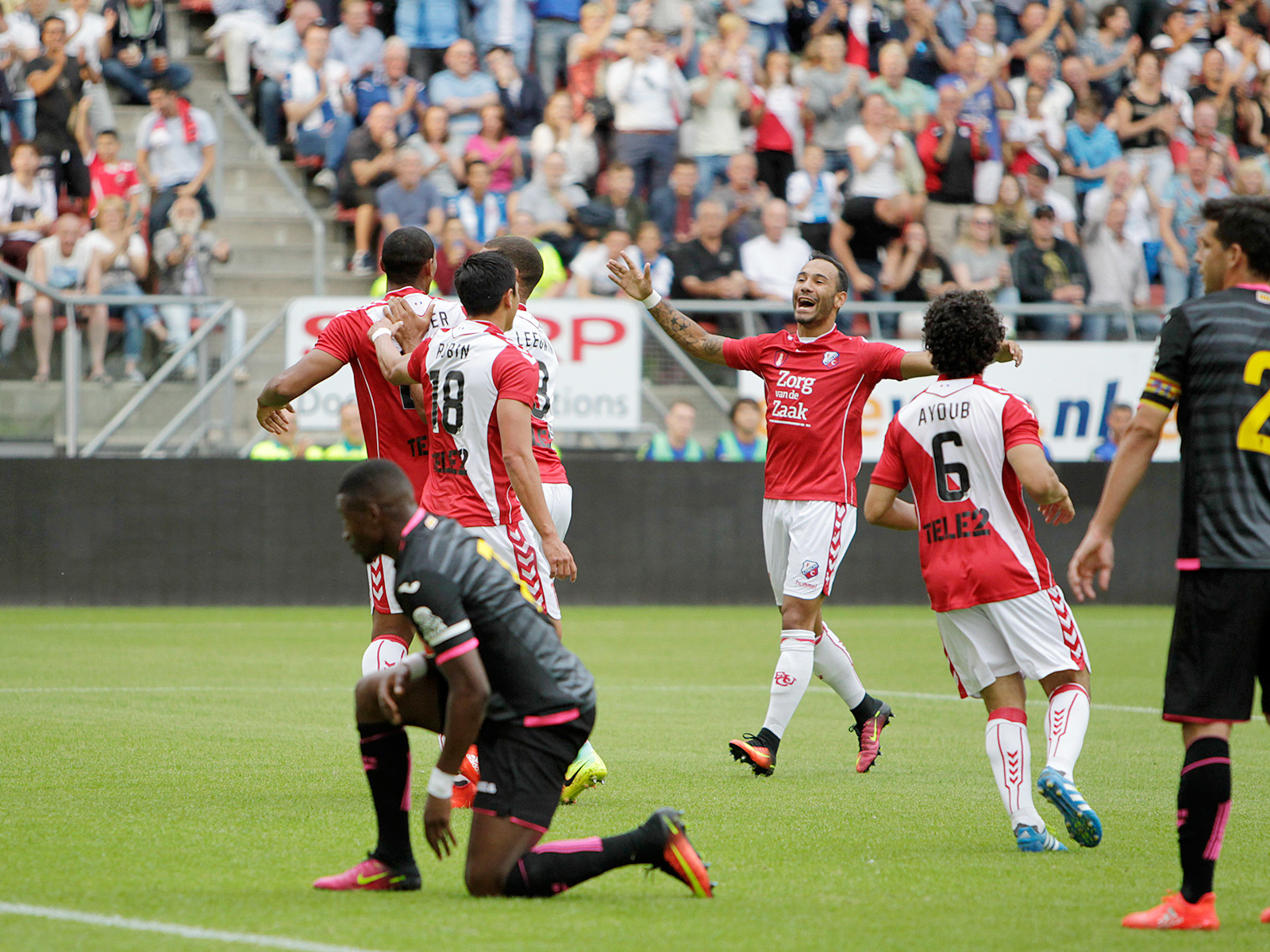 FC Utrecht speelt knappe partij tegen Espanyol